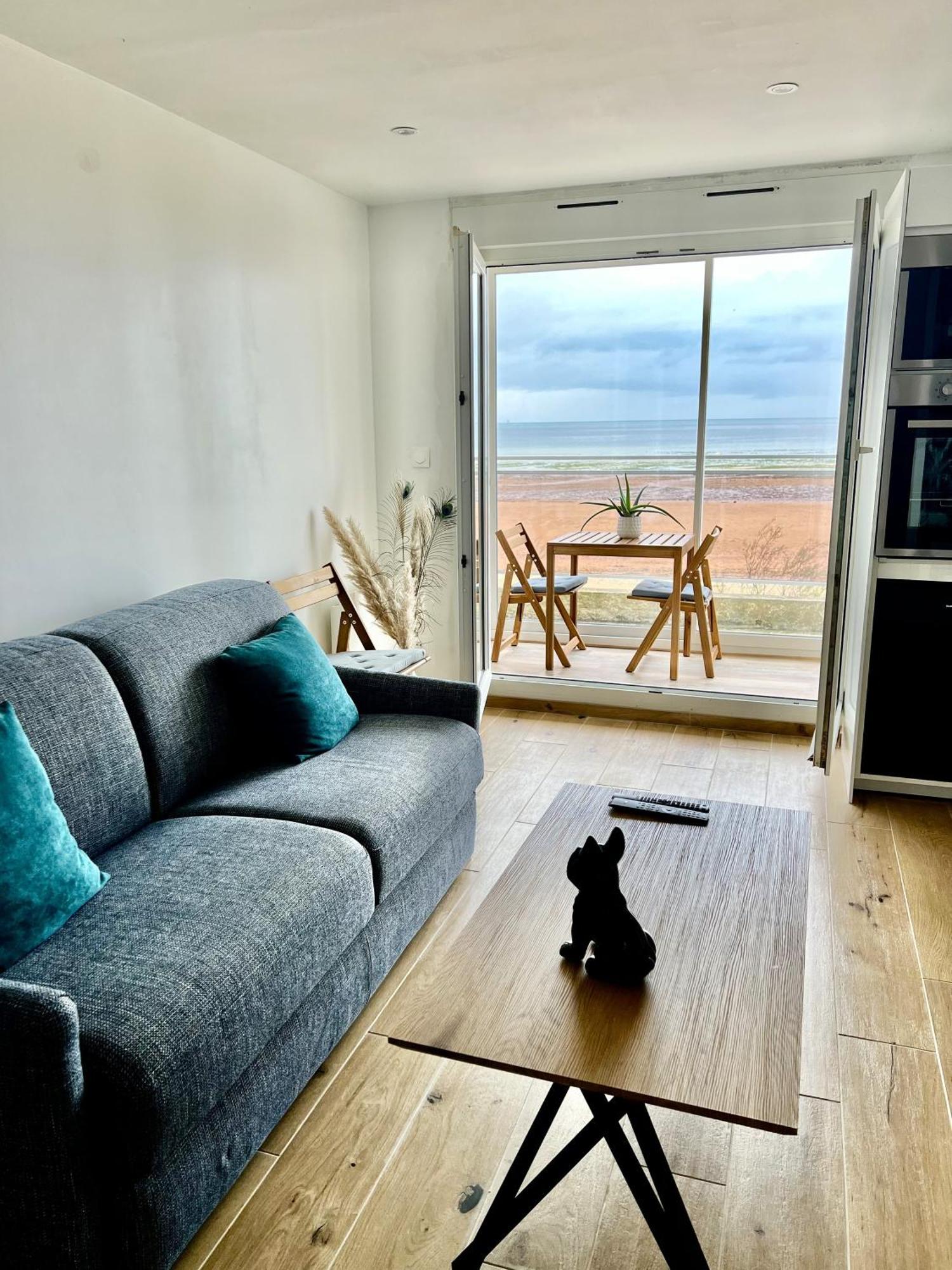 Mettons Les Voiles - Appt Vue Mer Avec Loggia Bernieres-sur-Mer Экстерьер фото